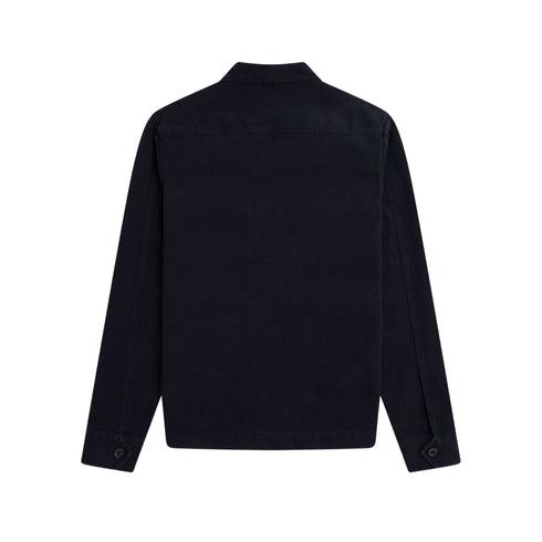 Giubbino Uomo in twill di cotone Blu Fred Perry- Francavilla Moda